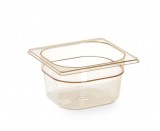 Gastronorm Container GN 1/6 Hoge Temperatuur Bestendigheid, GN 1/6, 2,3 L, Transparant, 176x162x(h)150mm