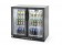 Backbar koelkast met dubbele deuren 200L, Arktic, 220-240V/160W, 900x500x(H)900mm