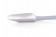 Pannenlikker lepelvorm Kitchen Line, HENDI, Kitchen Line, Wit, 254x57mm