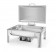 Chafing dish GN 1/1 satin finish, HENDI, Profi Line, 9L, 570x430x(H)290mm