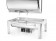 Chafing dish GN 1/1 mirror finish, HENDI, Profi Line, 9L, 570x405x(H)320mm