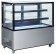 Koelvitrine met 2 schappen, Arktic, 410L, 230V/490W, 1215x675x(H)1210mm