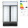 Koelvitrine met dubbele deur 618L, Arktic, 230V/400W, 1120x595x(H)1965mm