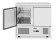 Koelbank met 2 deuren Kitchen Line 300L, Arktic, 230V/220W, 900x700x(H)880mm