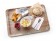 Dienblad van melamine met hout bedrukking, HENDI, Hout, 370x530mm