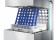 Aluminium opbergrek voor GN containers, HENDI, 1120x355x(H)1685mm