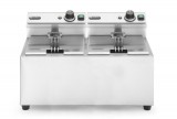 Friteuse Profi Line - 2 x 8 L, Hendi, Profi Line, 16l, 230v/7000w, 605x460x(h)350mm