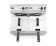 Friteuse Profi Line - 2 x 8 L, HENDI, Profi Line, 16L, 230V/7000W, 605x460x(H)350mm