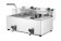 Friteuse Profi Line met aftapkraan - 2 x 8 l, HENDI, Profi Line, 16L, 230V/3500W, 605x515x(H)350mm