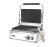 Contactgrill Panini, HENDI, boven en onder geribd, 230V/2200W, 430x370x(H)210mm