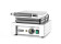 Wafelmaker 'Luiks', HENDI, 230V/1500W, 330x437x(H)251mm