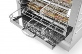 Tosti-apparaat Met 6 Tostiklemmen, Hendi, 230v/3000w, 438x290x(h)402mm