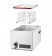 Sous vide systeem GN 1/1, HENDI, 20L, 230V/600W, 540x335x(H)310mm