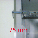 Rijskast met gecontroleerde gisting, 1 deur, 20xEN (600x800mm) OF 40xEN (600x400mm)