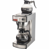 Koffiepercolator - 1 groep + 2 verwarmplaten - Halfautomatisch