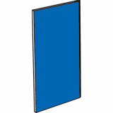 Bekledingspaneel blauw hoekelement 45°
