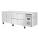 Polar U-serie koelwerkbank 2 deuren 4 lades 476L