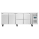 Polar U-serie koelwerkbank 2 deuren 4 lades 476L