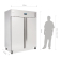 Polar U-serie professionele 2-deurs koeling RVS 1300L