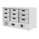 Polar G-serie Koelwerkbank Met 9 Lades 368l