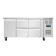 Polar U-serie koelwerkbank 1 deur 4 lades 358L