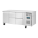 Polar U-serie koelwerkbank 1 deur 4 lades 358L