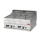 Gastro M 650 Gas Friteuse 2x 8L 65/70 Frg