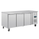 Polar U-serie 3-deurs counter met euronorm opslag 634L