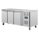 Polar U-serie 3-deurs counter met euronorm opslag 634L