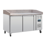 Polar G-serie Pizza Werkbank Met Marmeren Blad 428l