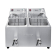 Buffalo dubbele friteuse 2x8L 2900W met timer