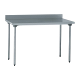 Tournus Rvs Werktafel Met Achteropstand 180cm