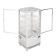 Polar C-serie koelvitrine met gebogen deuren 86L wit