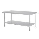 Vogue Rvs Centrale Werktafel 180cm