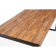 Bolero rechthoekige stalen en acaciahouten industriële tafel 180x90cm