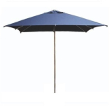 Eden Milan Vierkante Parasol 2,5 x 2,5m Blauw