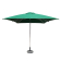 Eden Milan vierkante parasol 2,5m groen