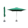 Eden Milan vierkante parasol 2,5m groen