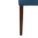 Bolero Chiswick eetkamerstoelen blauw (2 stuks)