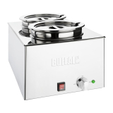 Buffalo Bain-marie Met 2x 5,2l Bakken