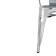 Bolero Bistro gegalvaniseerd stalen stoelen (4 stuks)