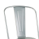 Bolero Bistro gegalvaniseerd stalen stoelen (4 stuks)