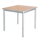 Gopak Enviro Vierkante Indoor Eettafel Berkeneffect 710mm