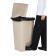 Rubbermaid afvalcontainer beige 87L