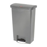 Rubbermaid Slim Jim Pedaalemmer Grijs 50l