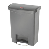 Rubbermaid Slim Jim Pedaalemmer Grijs 30l