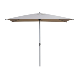 Sorara Lyon Parasol Rechthoekig 200x300cm Zandkleur