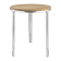 Bolero essen en aluminium tafel rond 60cm