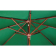 Bolero ronde parasol groen 3 meter