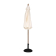 Bolero ronde parasol creme 3m